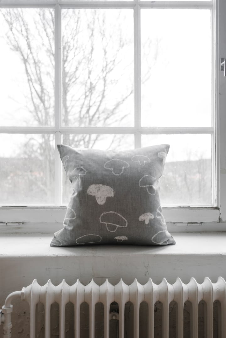 버섯 베개커버 48x48 cm - grey - Fine Little Day | 파인리틀데이