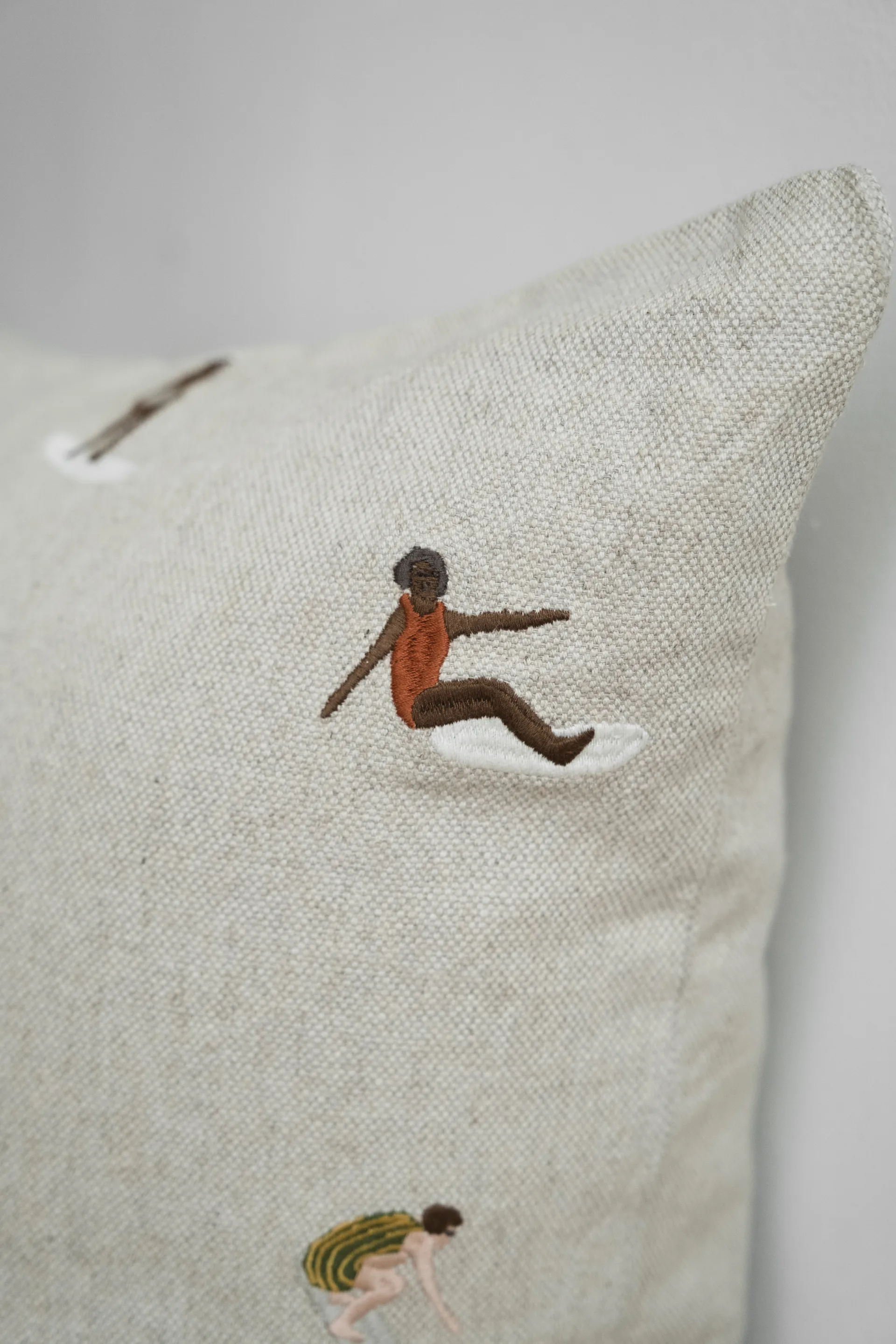 서퍼스 베개커버 48x48 cm, Natural Fine Little Day | 파인리틀데이