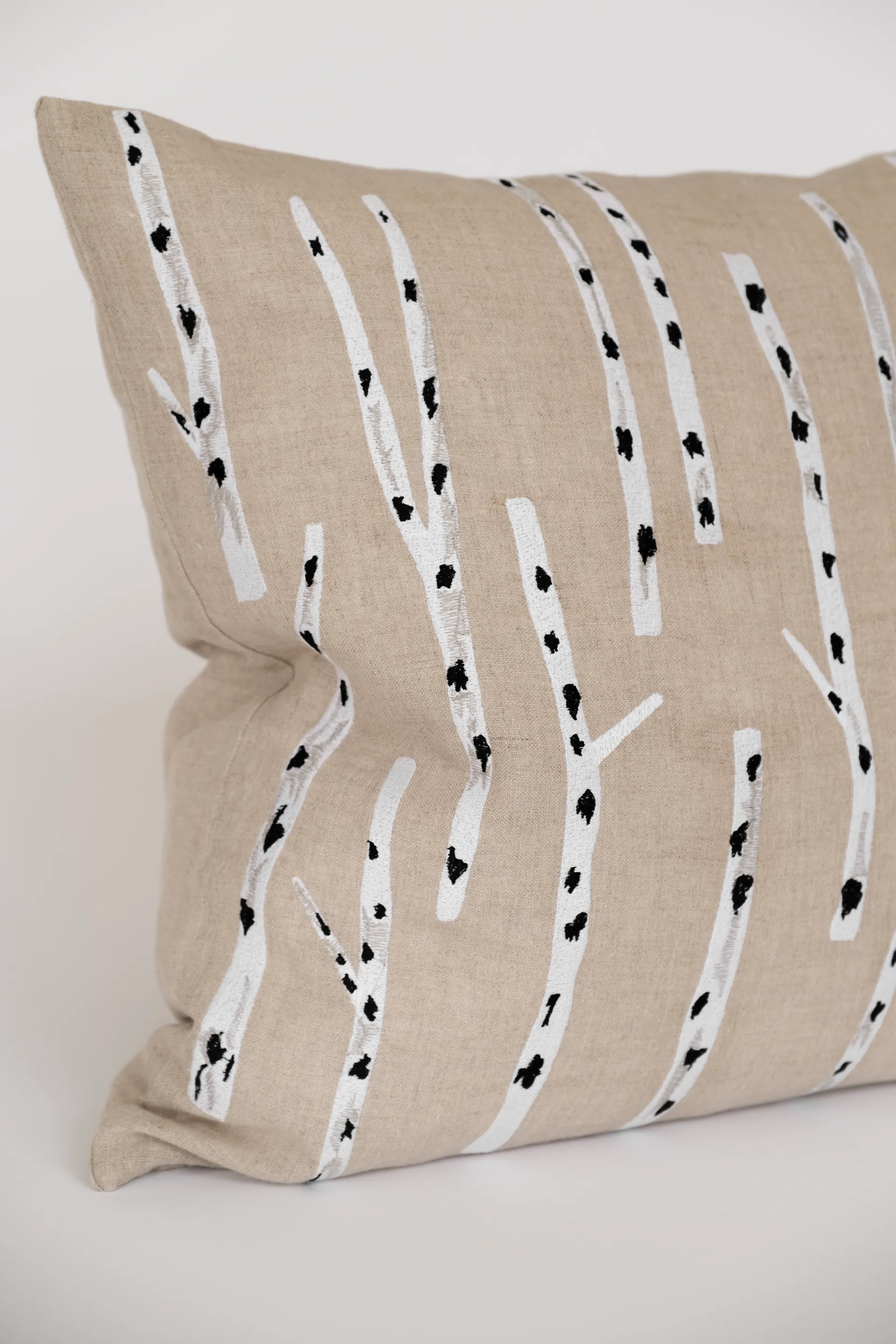 버치 쿠션 커버 48x48 cm, Natural Fine Little Day | 파인리틀데이