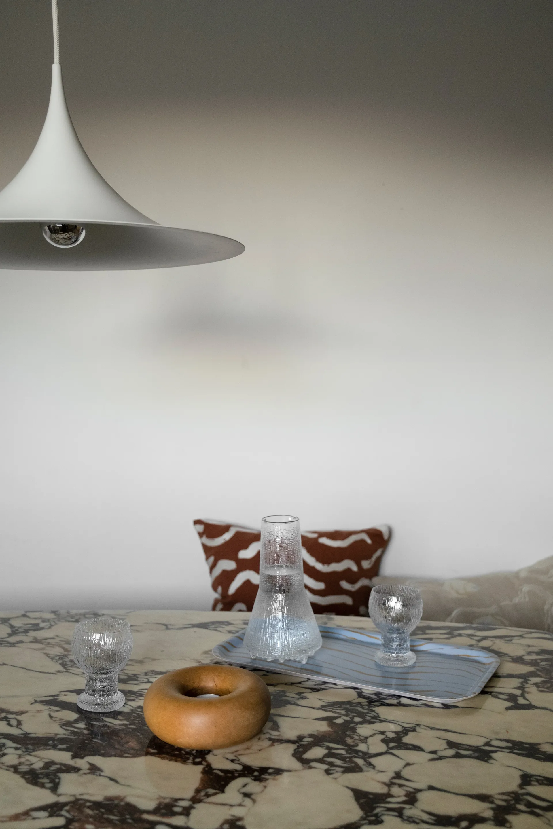 스팀 베개커버 48x48 cm, Terracotta Fine Little Day | 파인리틀데이