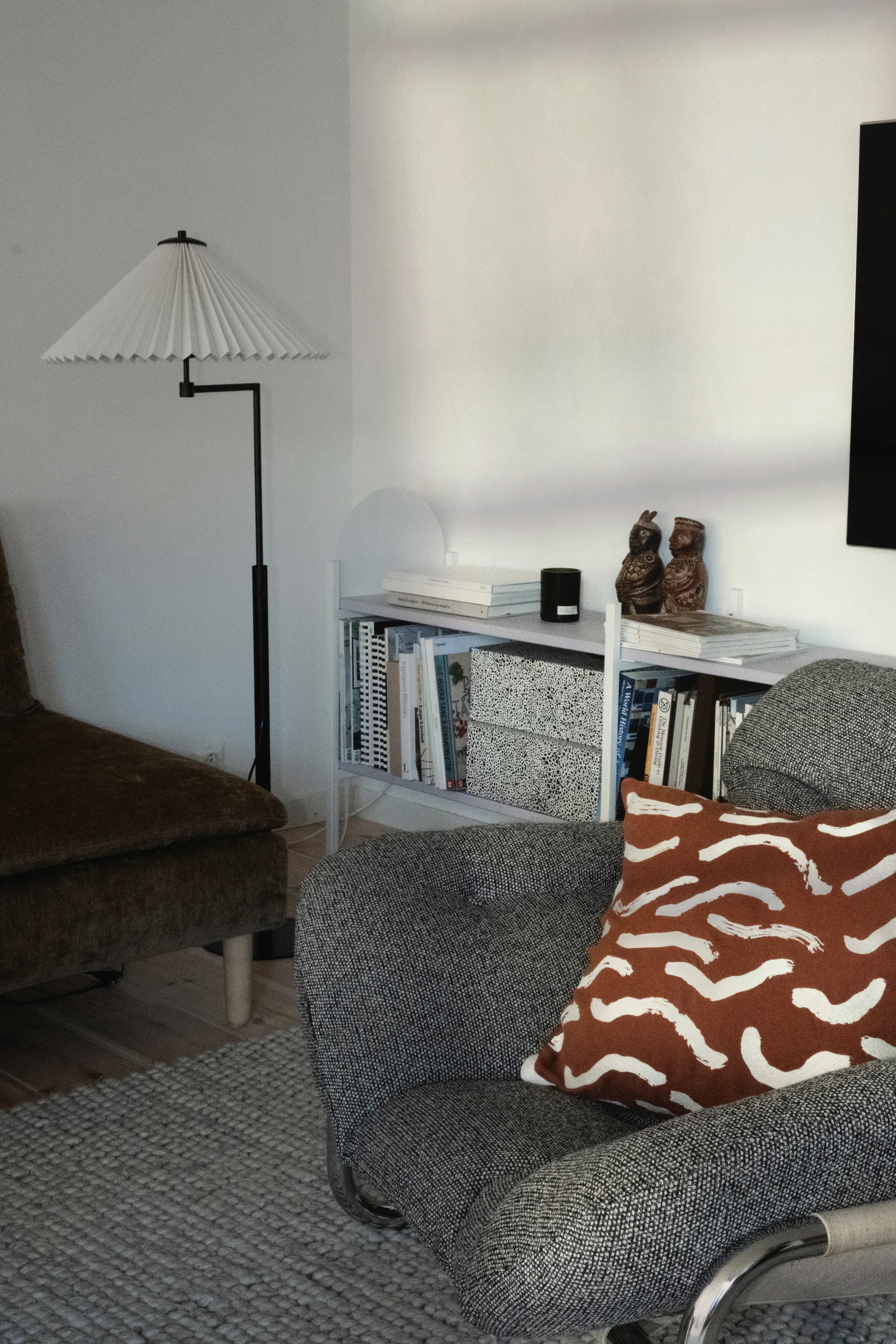 스팀 베개커버 48x48 cm, Terracotta Fine Little Day | 파인리틀데이