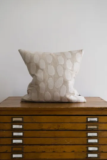 도츠 쿠션 커버 48x48 cm - White-natural - Fine Little Day | 파인리틀데이