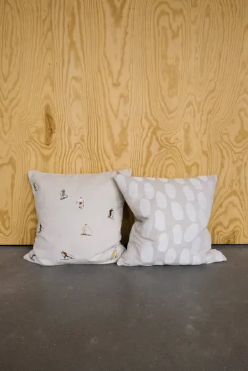 도츠 쿠션 커버 48x48 cm - White-natural - Fine Little Day | 파인리틀데이