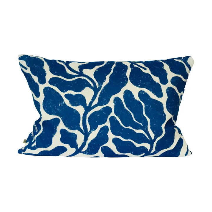리브스 쿠션 커버 48x68 cm - White-blue - Fine Little Day | 파인리틀데이