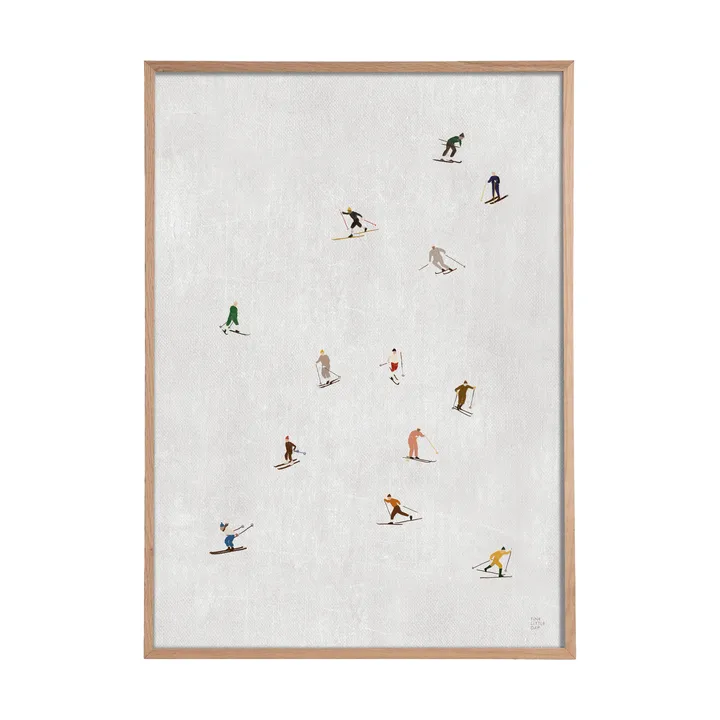스키어스 포스터 50x70 cm - Fine Little Day | 파인리틀데이