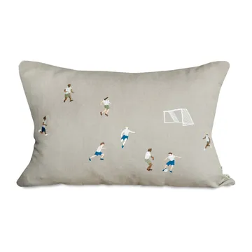 사커 풋볼 베개 커버 58x38 cm - Mix-nature - Fine Little Day | 파인리틀데이