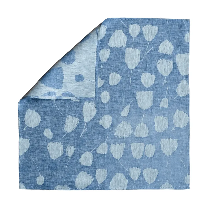 부케 키친 타월 58x58 cm - Blue-off white - Fine Little Day | 파인리틀데이