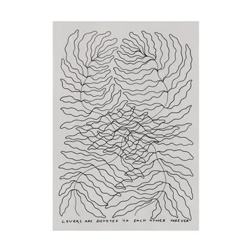 연인 포스터 - 70x100 cm - Fine Little Day | 파인리틀데이