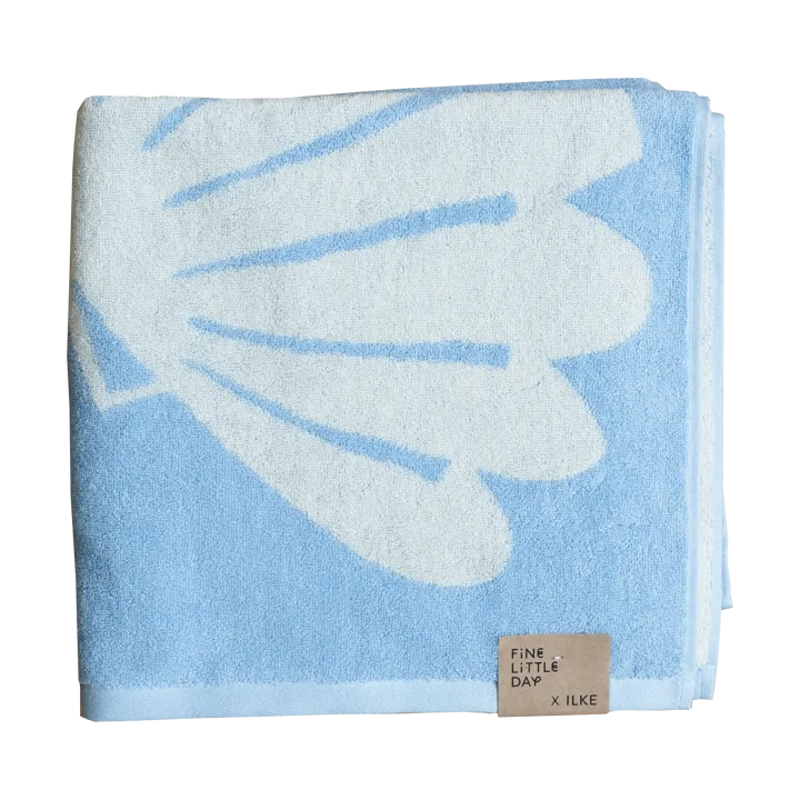 스네카 배스 타월 70x140 cm - Blue - Fine Little Day | 파인리틀데이