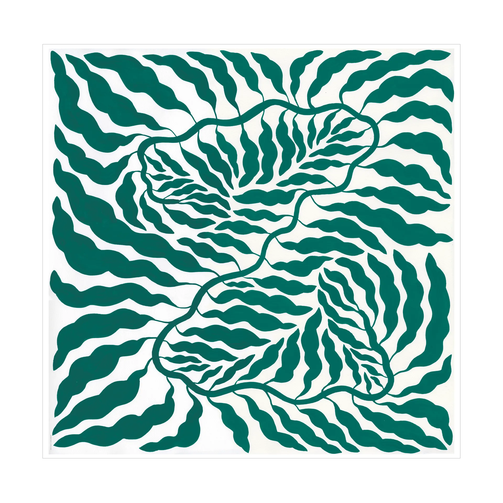 그린 포스터, 70x70 cm Fine Little Day | 파인리틀데이