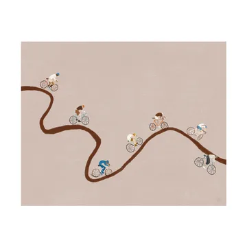 지로 포스터 - Beige, 50x40 cm - Fine Little Day | 파인리틀데이