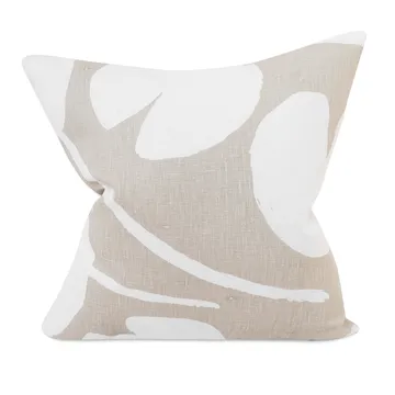 워터 릴리즈 쿠션 커버 - beige-white, 48x48 cm - Fine Little Day | 파인리틀데이