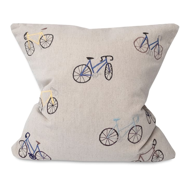 Bicycles 쿠션 커버 48x48 cm - beige - Fine Little Day | 파인리틀데이