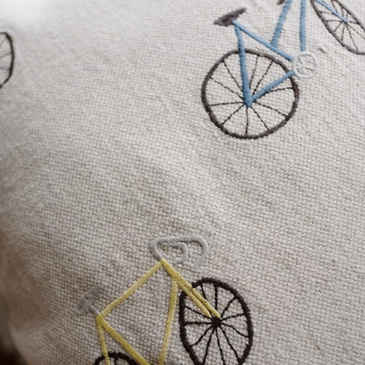 Bicycles 쿠션 커버 48x48 cm, beige Fine Little Day | 파인리틀데이