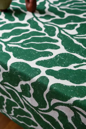 리브스 테이블 클로스 - Green, 149x250 cm - Fine Little Day | 파인리틀데이