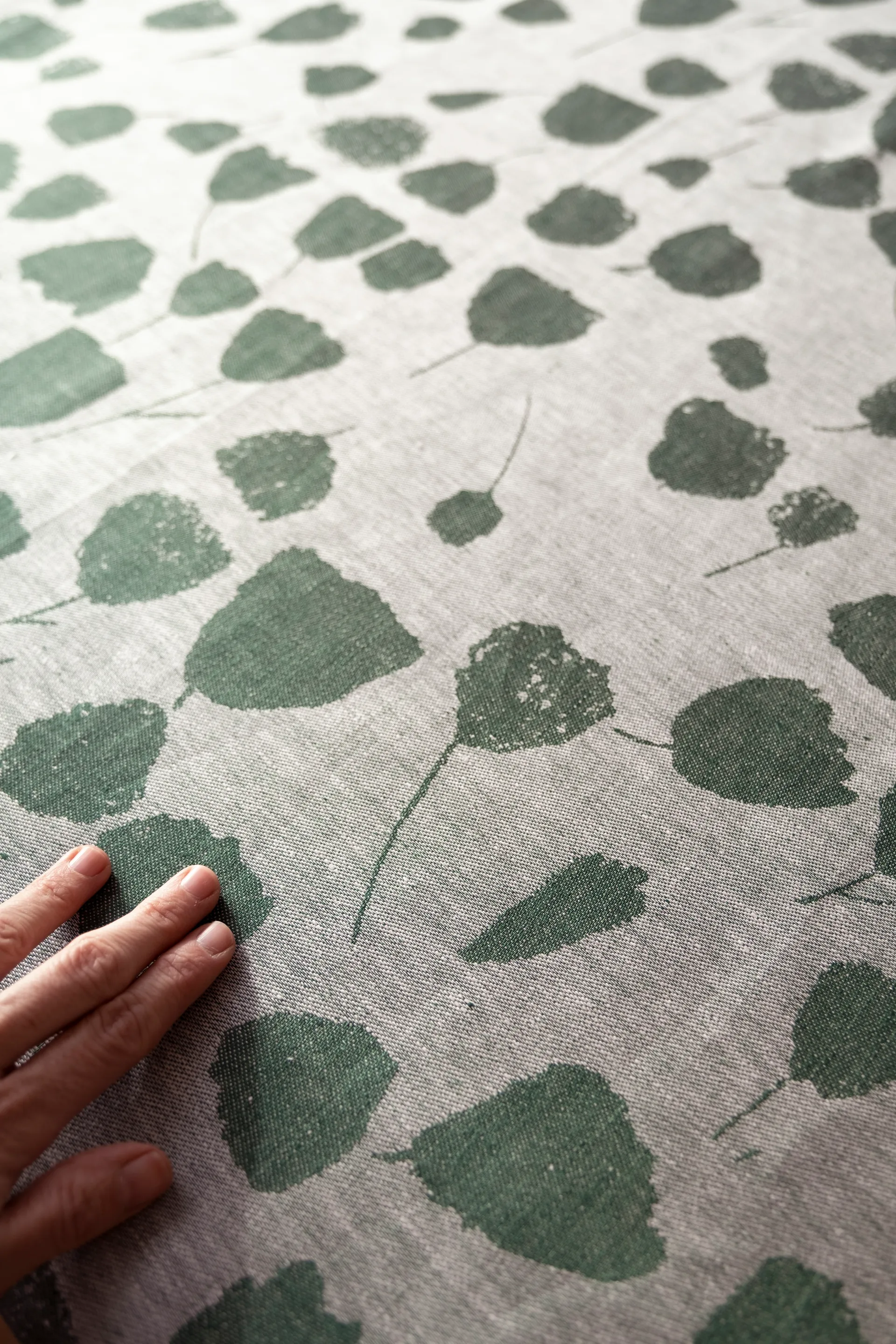 부케 패브릭, Green-off-white Fine Little Day | 파인리틀데이