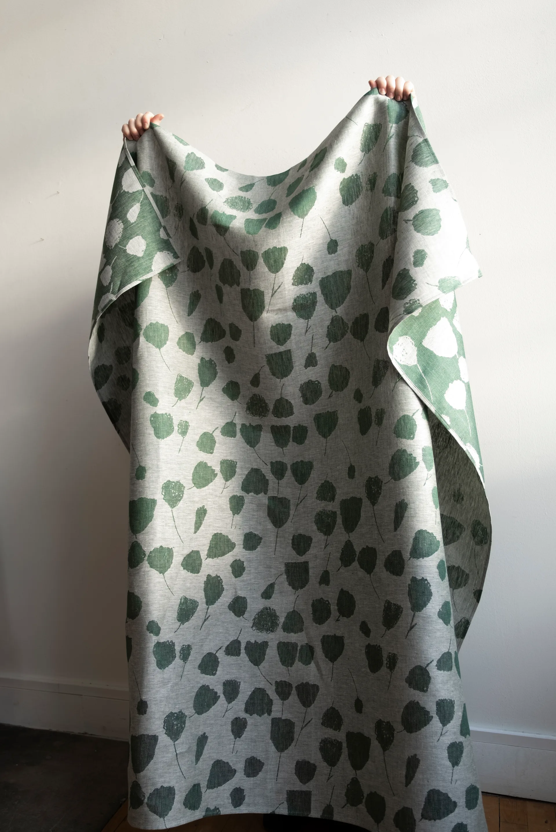 부케 패브릭, Green-off-white Fine Little Day | 파인리틀데이