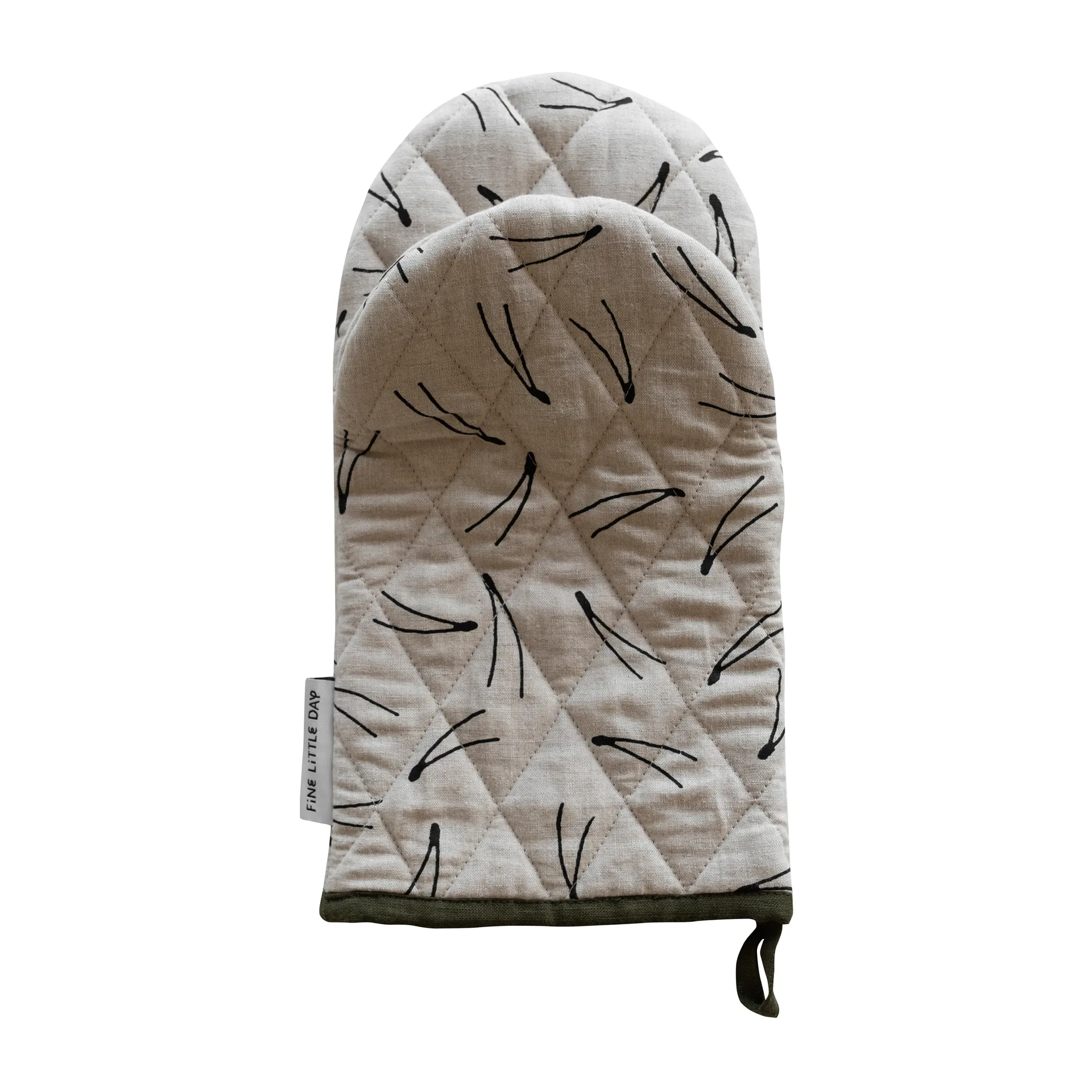 바 퀼티드 오븐 장갑, Natural Fine Little Day | 파인리틀데이