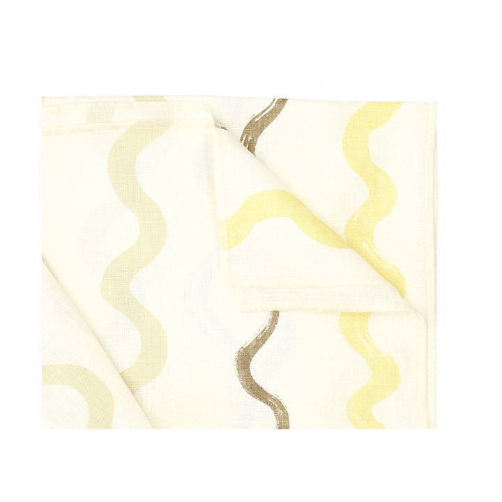 Randig 테이블 클로스 149x250 cm - White-yellow - Fine Little Day | 파인리틀데이