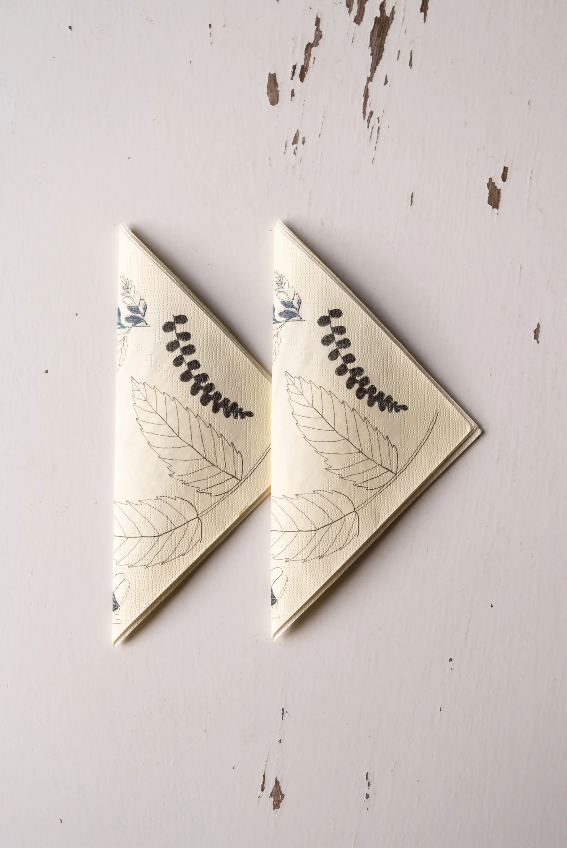 Saltholmen 냅킨 25 pack, Yellow-grey Fine Little Day | 파인리틀데이