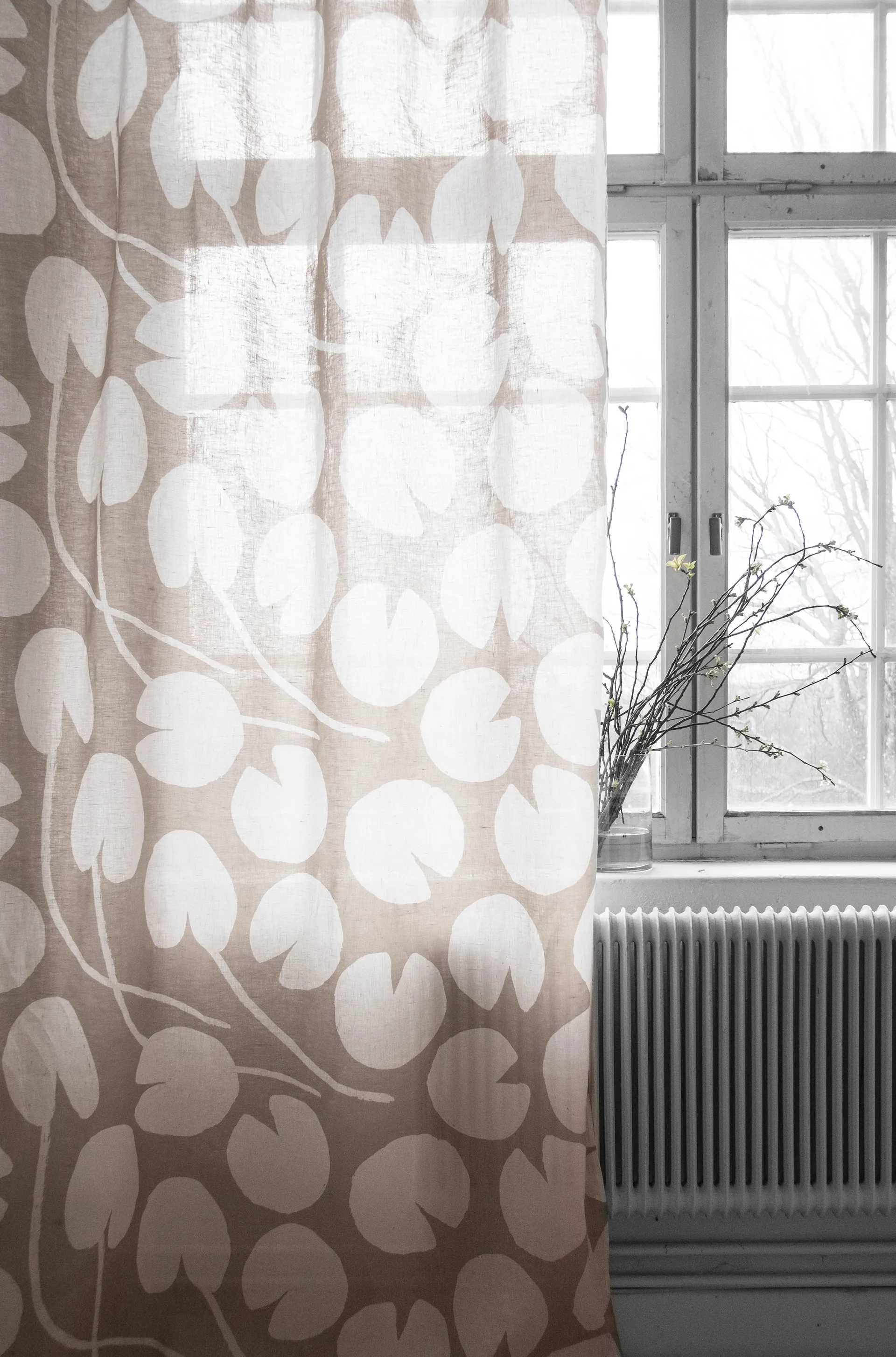 워터 릴리 패브릭 그린, Sand-white Fine Little Day | 파인리틀데이