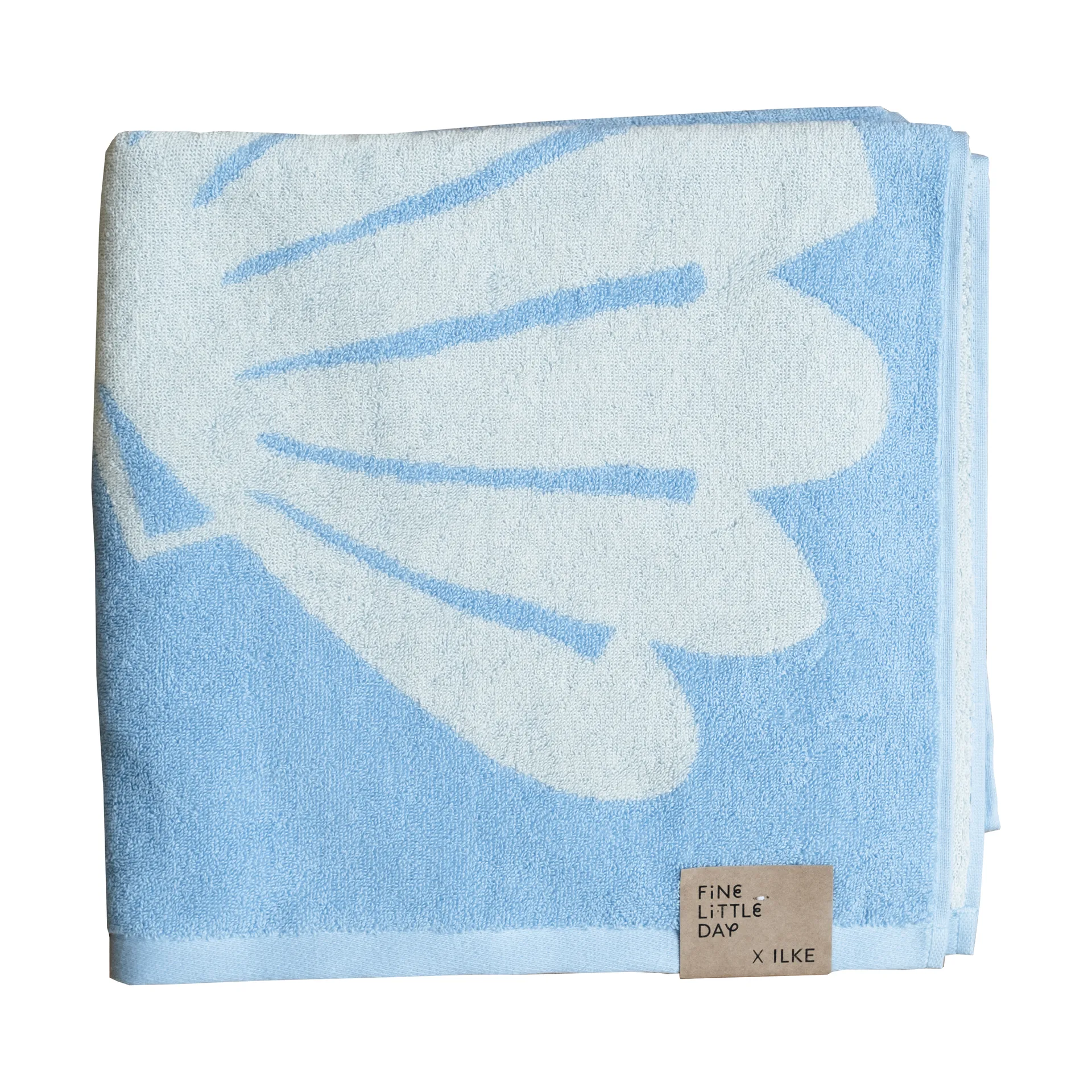 Snäcka bath 타월 70x140 cm, Blue Fine Little Day | 파인리틀데이