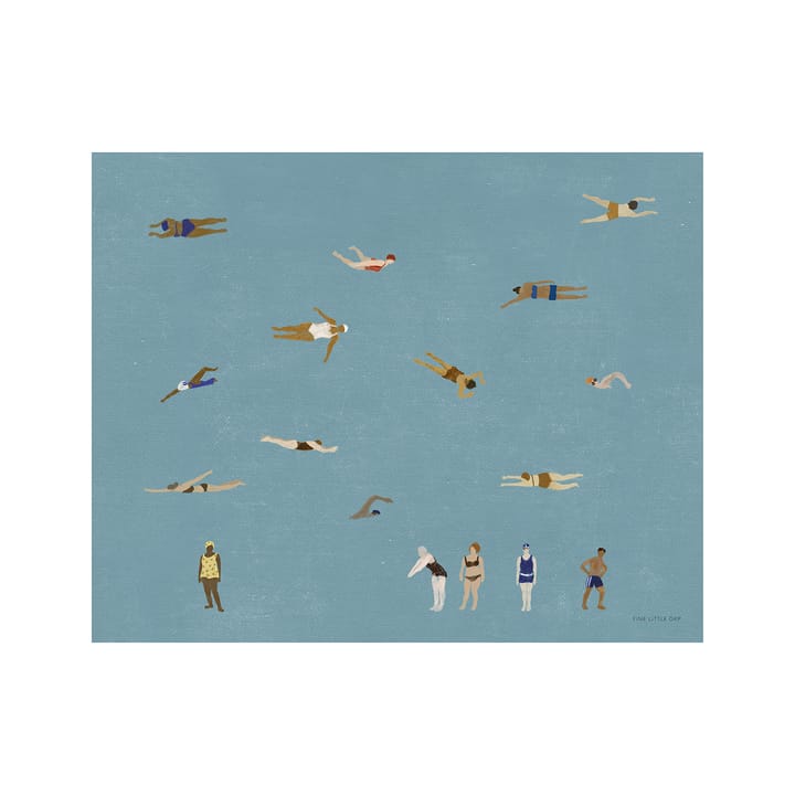 Swimmers 포스터 - 40x50 cm - Fine Little Day | 파인리틀데이