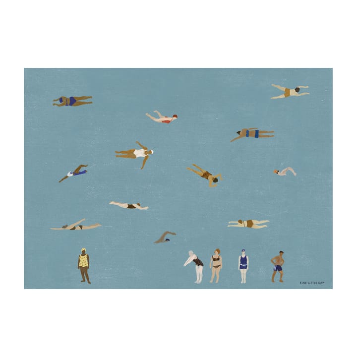Swimmers 포스터 - 50x70 cm - Fine Little Day | 파인리틀데이