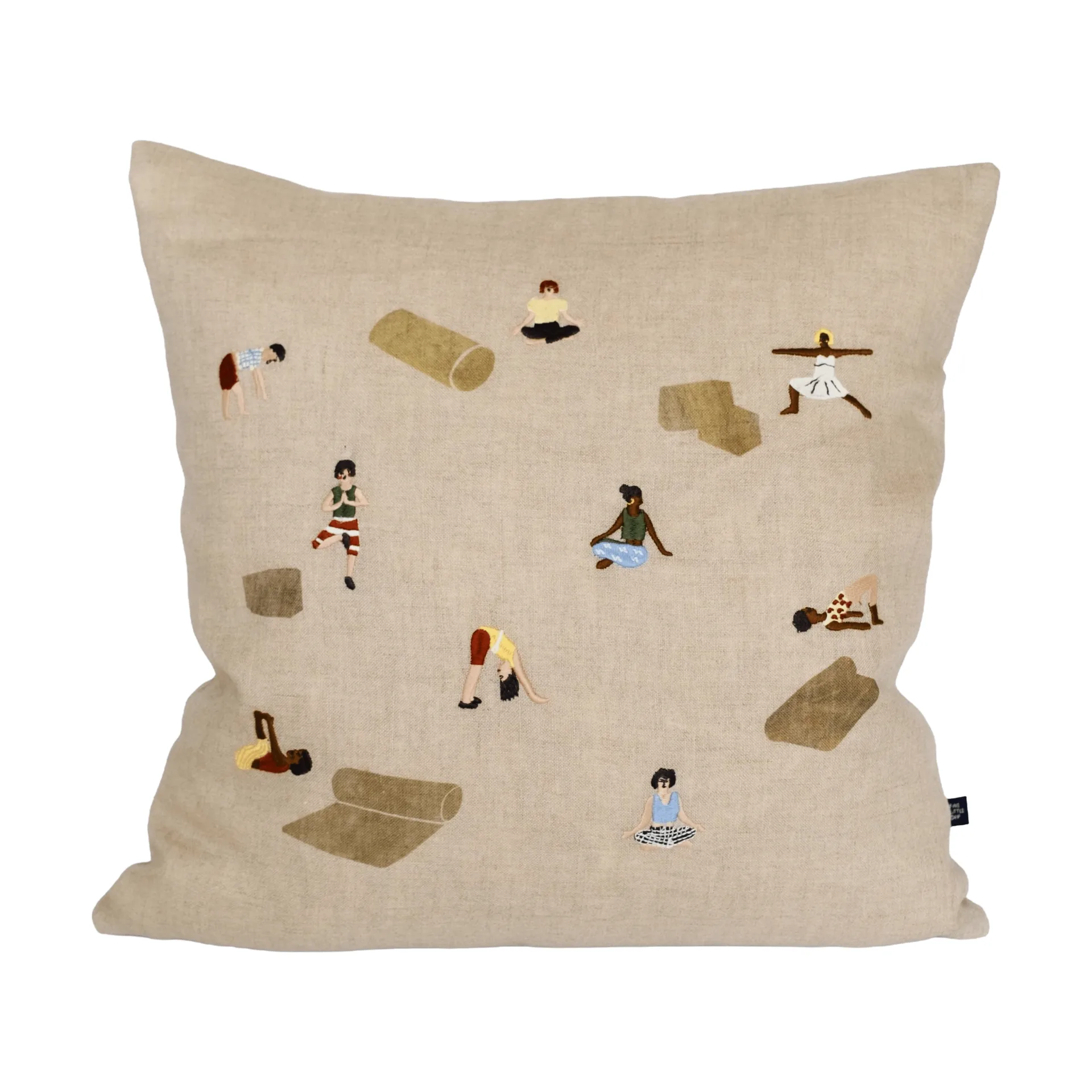 Yoga 쿠션 커버, Natural, 45x45 cm Fine Little Day | 파인리틀데이