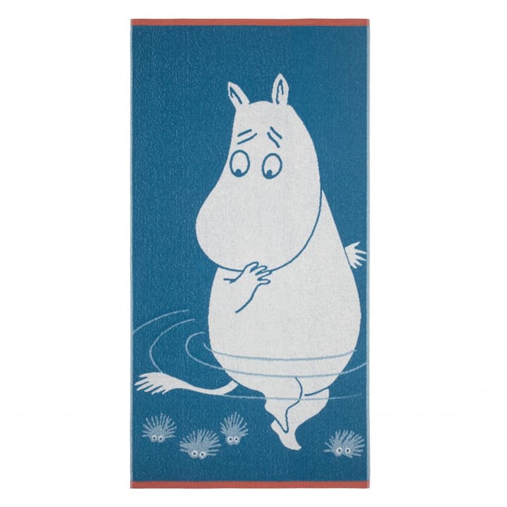 Moomin troll 바스 타월 70x140 cm - dark turquoise - Finlayson | 핀레이슨
