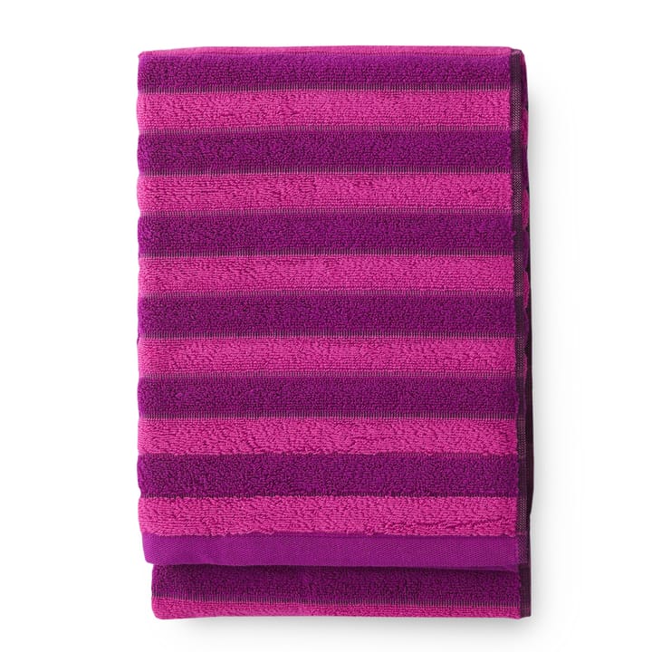 Reiluraita towel 70x150 cm - rose-fuchsia - Finlayson | 핀레이슨