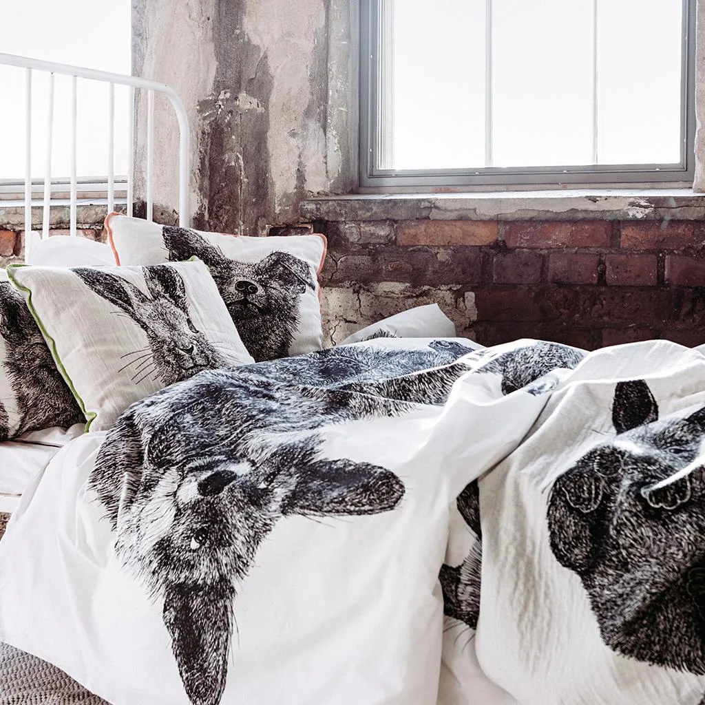 Villipedot 침구 세트, black-white Finlayson | 핀레이슨