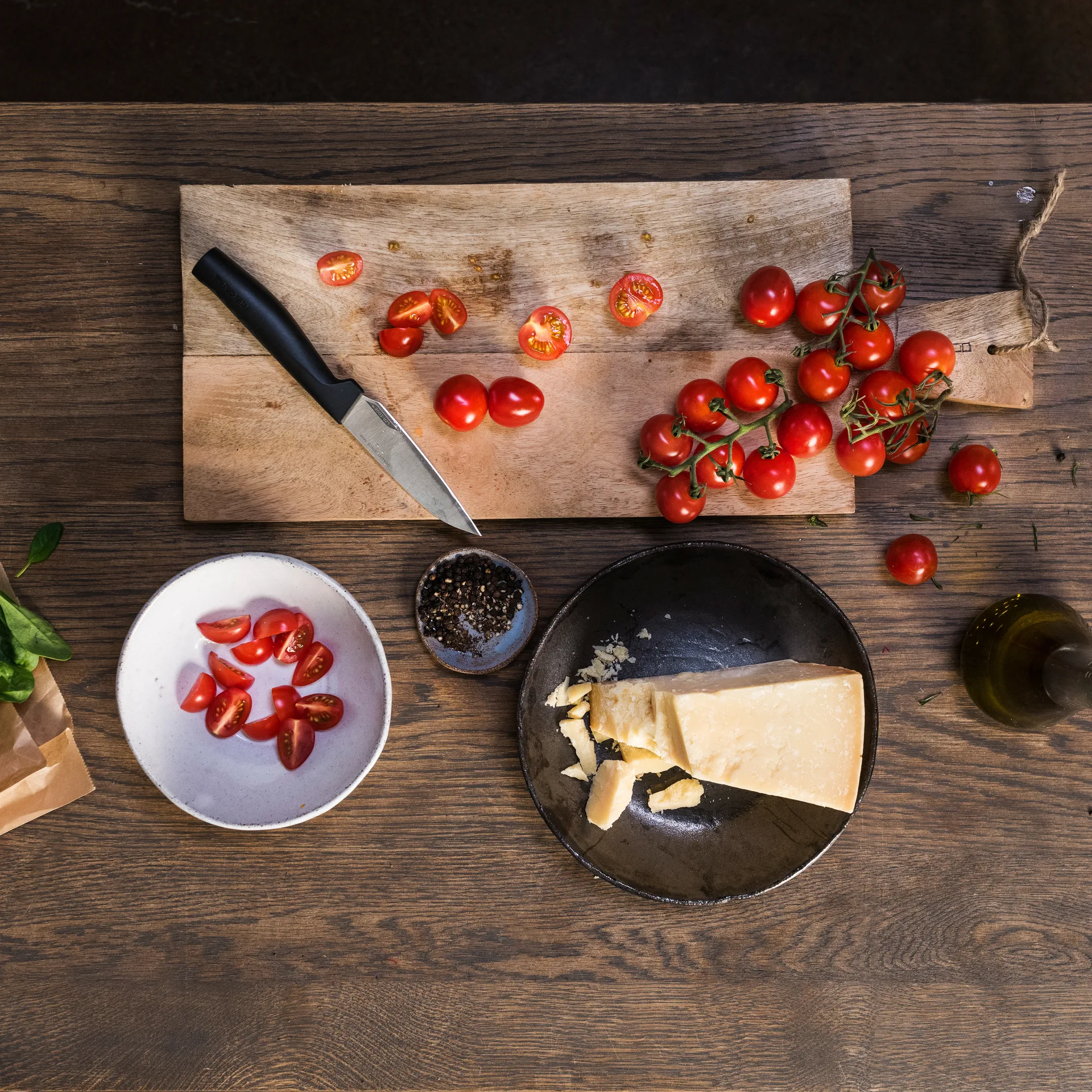 하드 엣지 야채 나이프 11 cm, stainless steel Fiskars | 피스카스