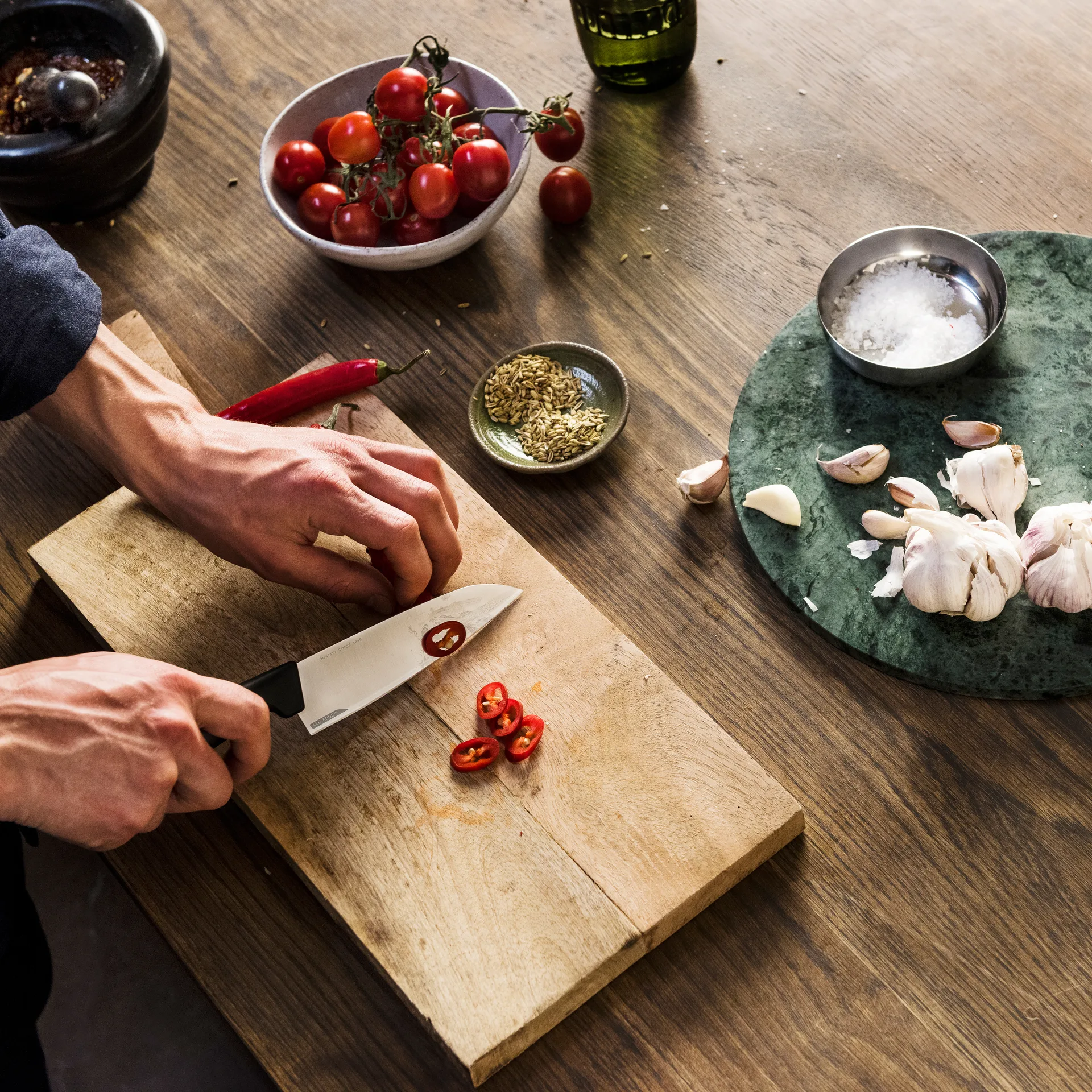 하드 엣지 나이프 13.5 cm, stainless steel Fiskars | 피스카스