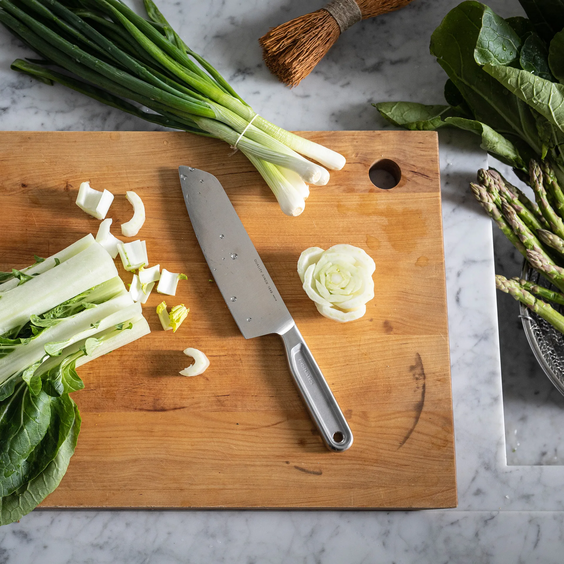 올 스틸 산토쿠 나이프, 17 cm Fiskars | 피스카스