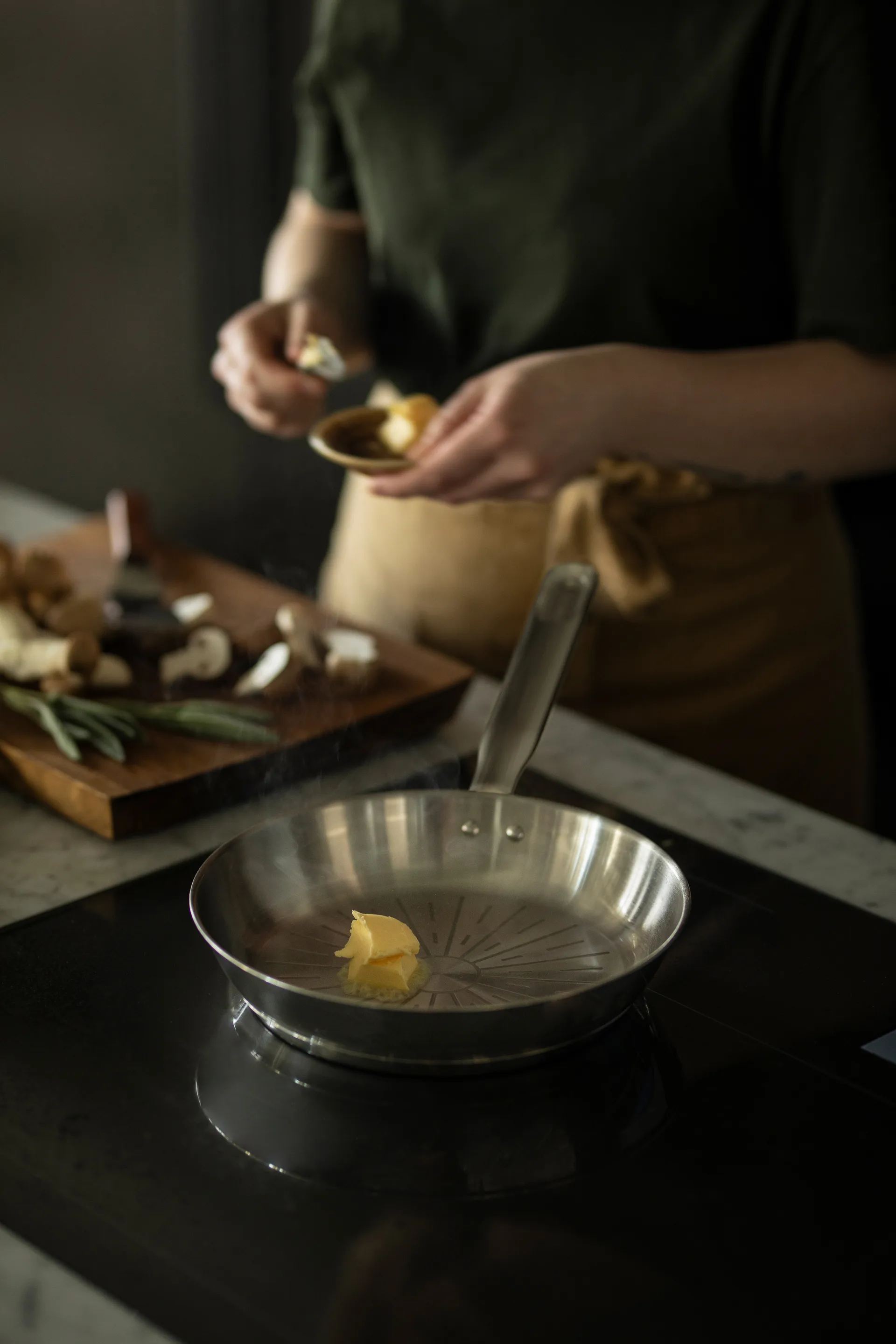 올 스틸 퓨어 프라이팬 세트, 2 parts Fiskars | 피스카스