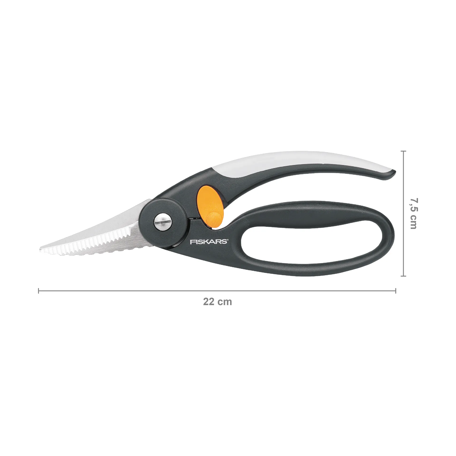 펑셔널 폼 리뉴 물고기 가위, 22 cm Fiskars | 피스카스
