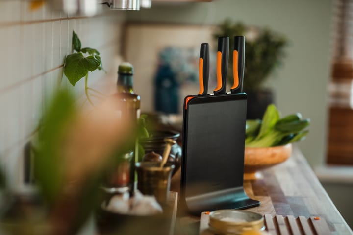 펑셔널 폼 플라스틱 나이프 블록 & 3 나이프, 4 pieces Fiskars | 피스카스
