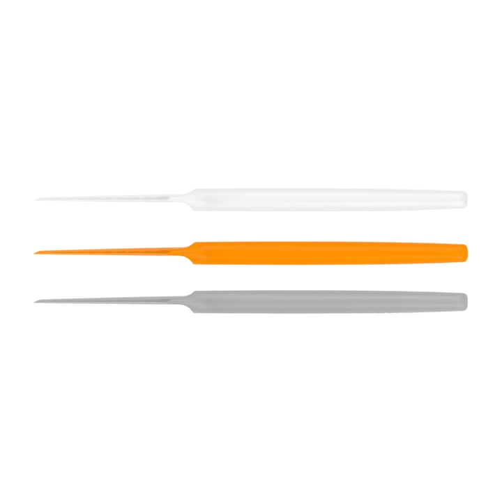 펑셔널 폼 버터 나이프 3개 세트 - grey-orange-white - Fiskars | 피스카스