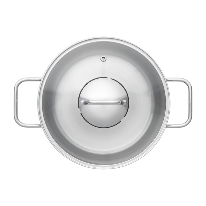 피스카스 냄비 & 소스펜 세트 & 글래스 덮개 3 피스 - Stainless steel - Fiskars | 피스카스