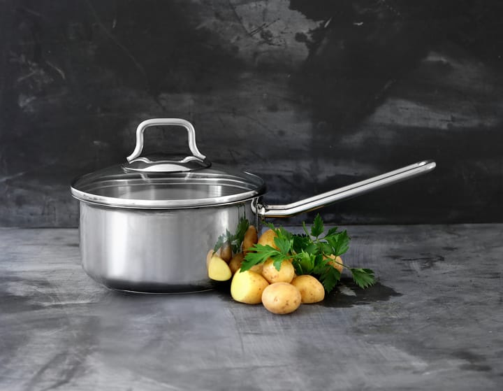 피스카스 냄비 & 소스펜 세트 & 글래스 덮개 3 피스, Stainless steel Fiskars | 피스카스