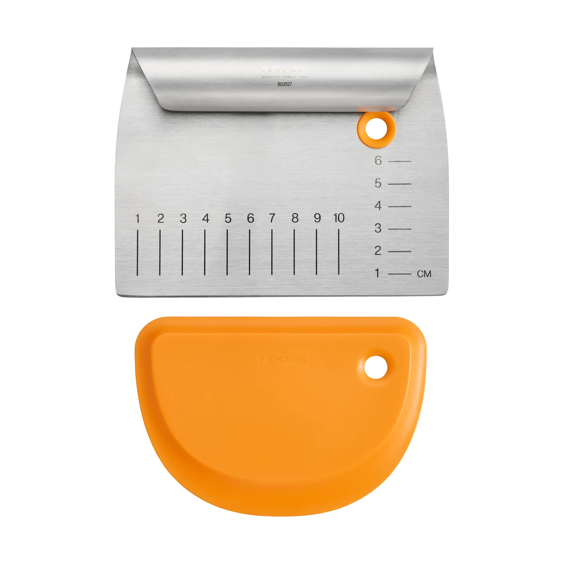 Functional Form 반죽 스크래퍼, Metal-silicone, 2 pieces Fiskars | 피스카스