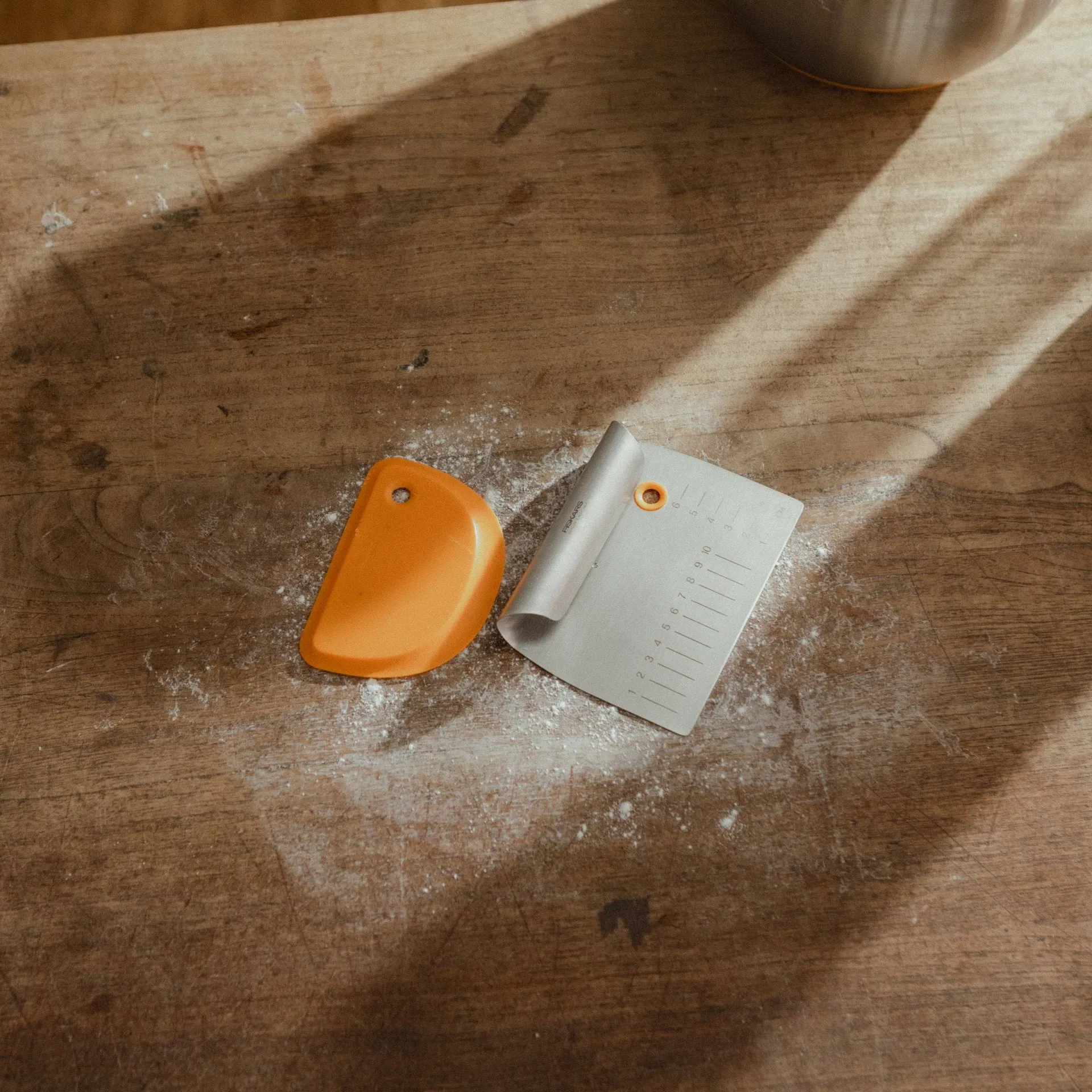 Functional Form 반죽 스크래퍼, Metal-silicone, 2 pieces Fiskars | 피스카스