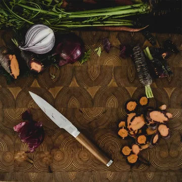 Norden 셰프 나이프 + 채소칼 나이프 세트 2개 구성 - Stainless steel-birch - Fiskars | 피스카스