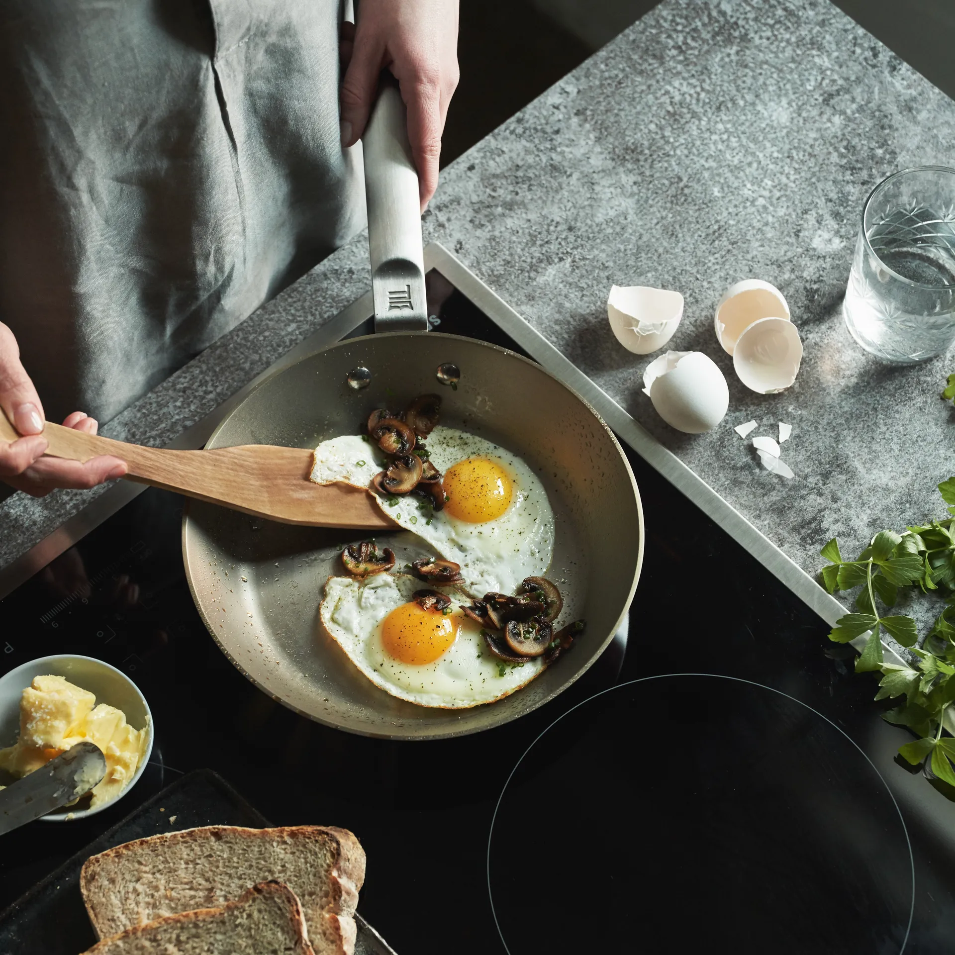 Norden 프라이팬 스테인레스 스틸, 24 cm Fiskars | 피스카스