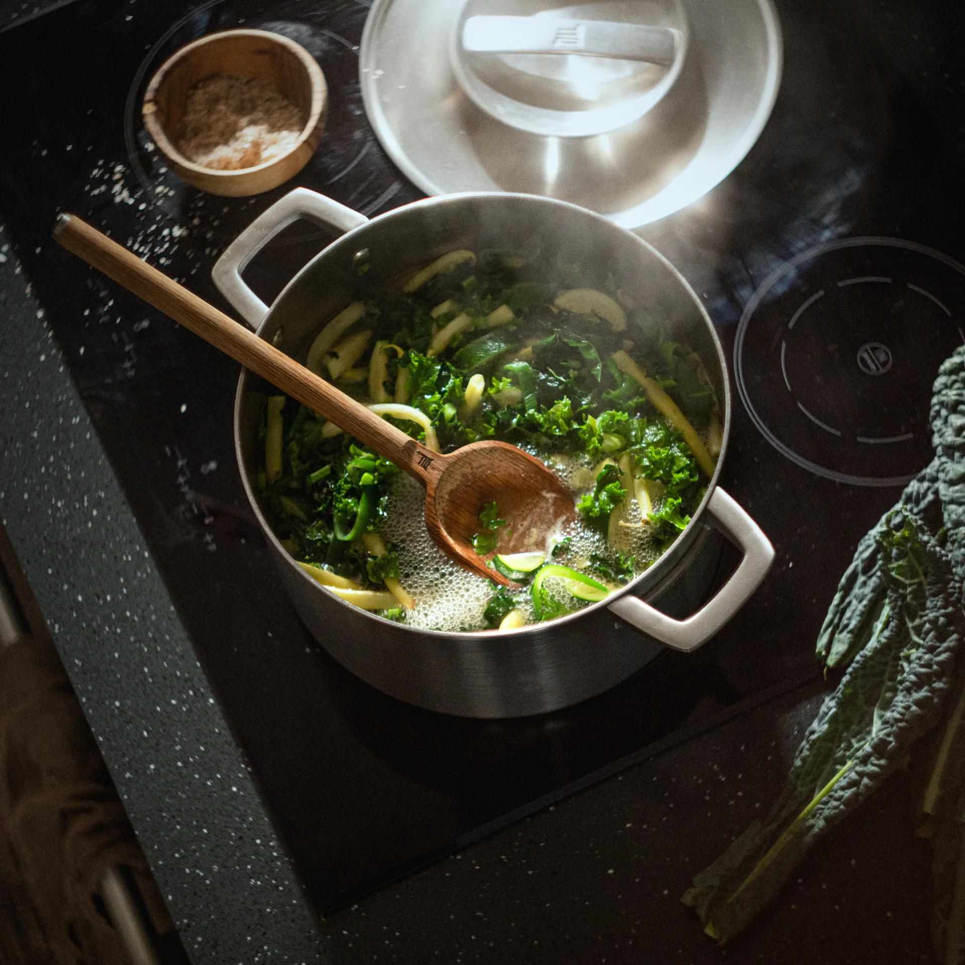 노르덴 웍 스파출라, Oak-stainless steel Fiskars | 피스카스