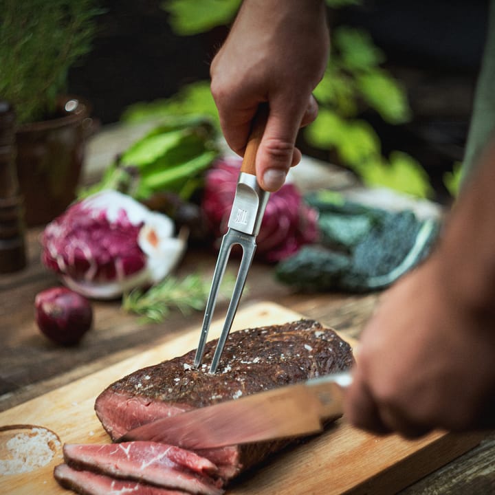 노르덴 스테이크 포크, Stainless steel-birch Fiskars | 피스카스