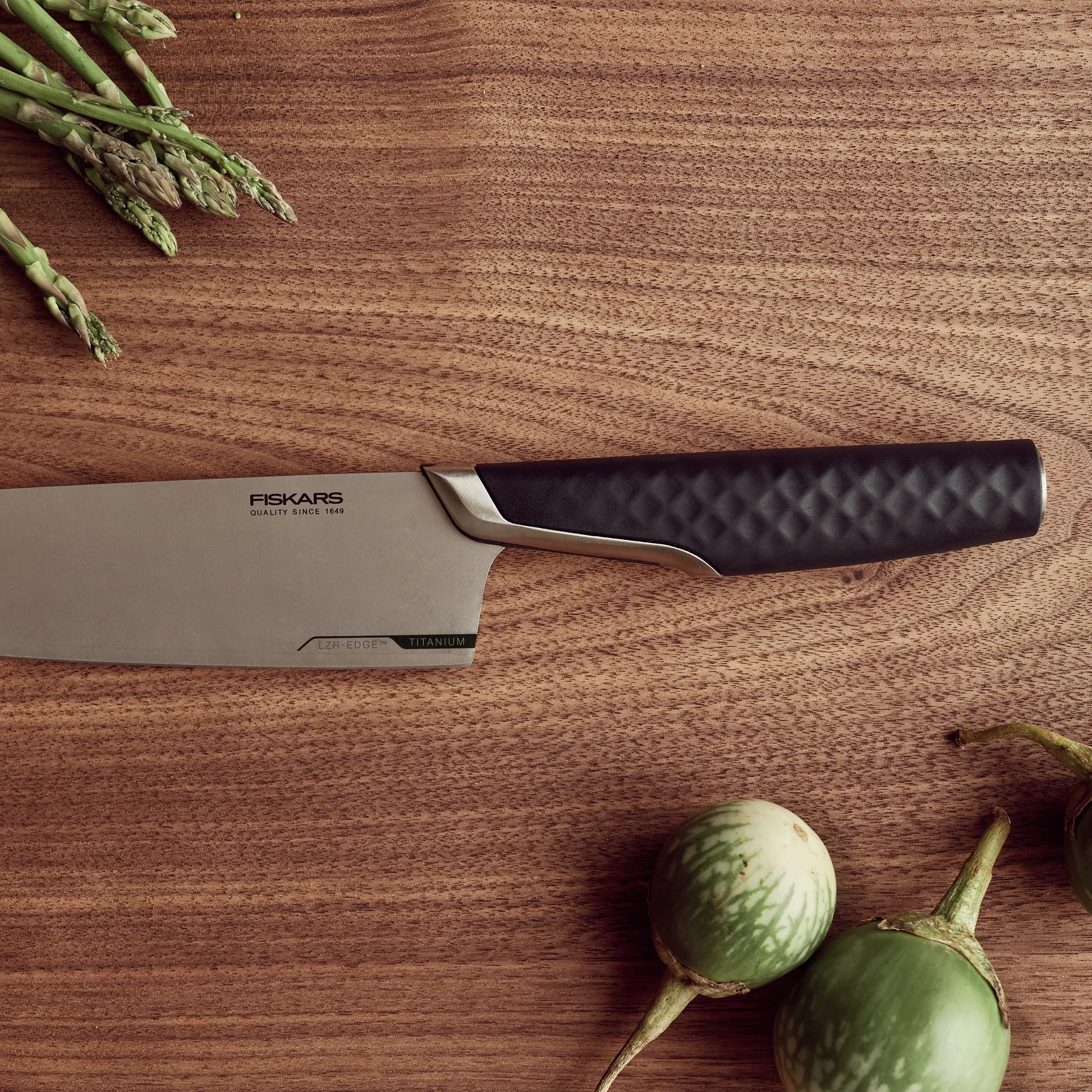 Titanium 나이프 20 cm, Black Fiskars | 피스카스