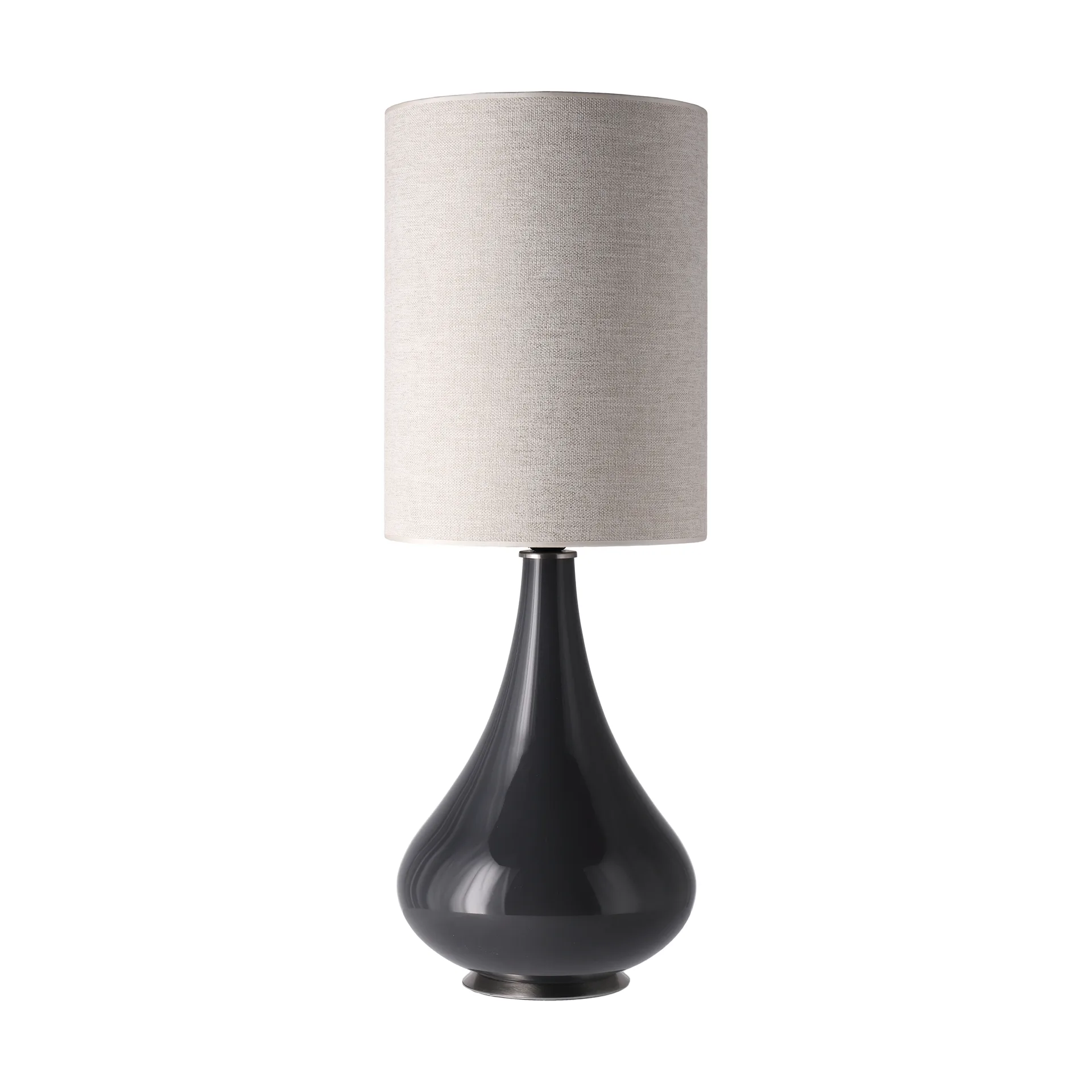 Renata 테이블 조명 grey 베이스, London Beige L Flavia Lamps