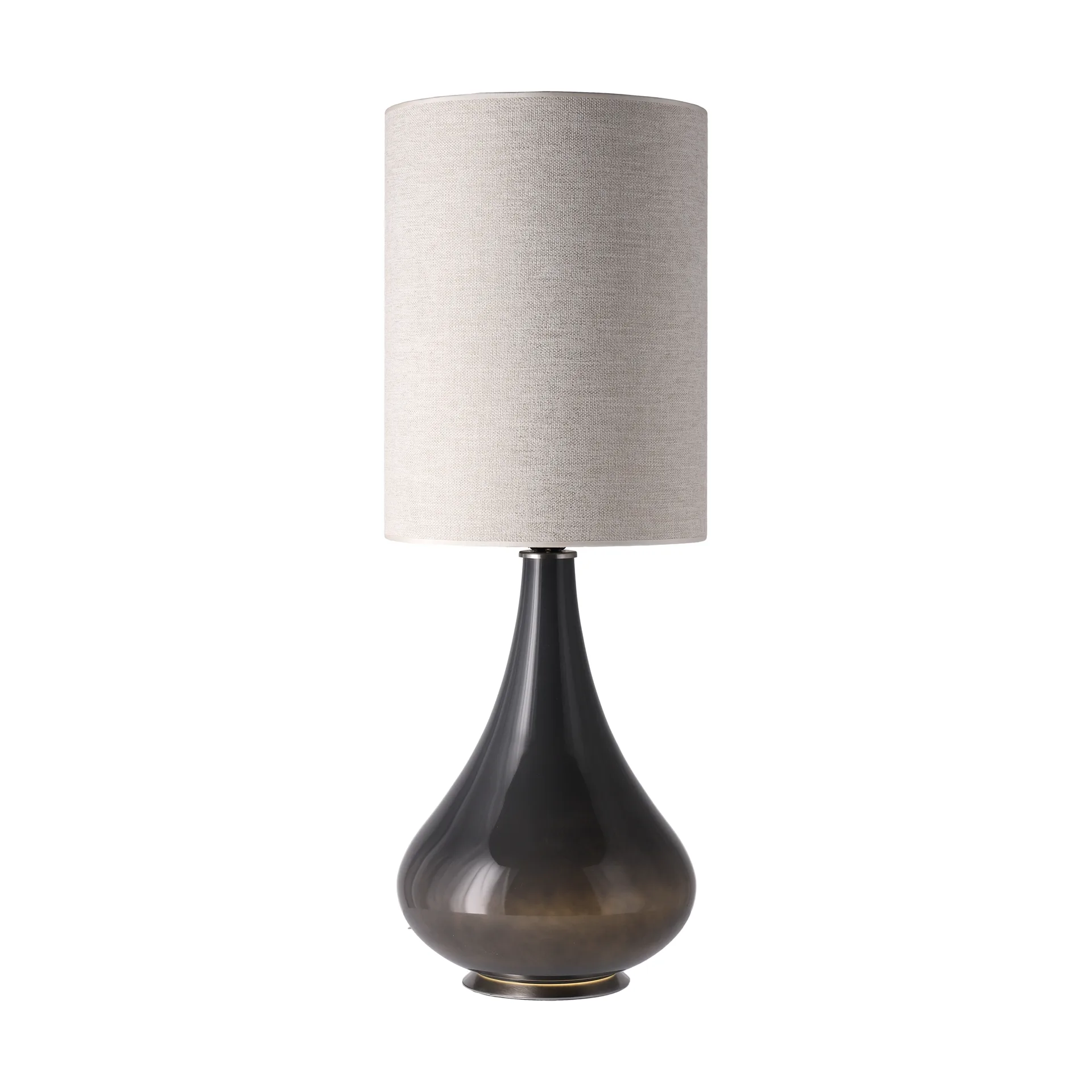Renata 테이블 조명 grey 베이스, London Beige L Flavia Lamps